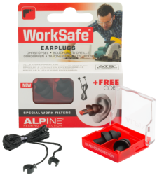 Chrániče sluchu Alpine WorkSafe SNR 23 dB 1 pár