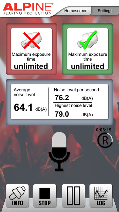 MusicSafeCheck App - hlukoměr do mobilního telefonu